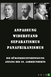 Anpassung, Widerstand, Separatismus, Panafrikanismus_cover