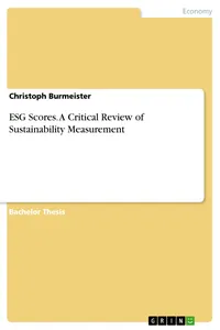 ESG Scores. A Critical Review of Sustainability Measurement_cover