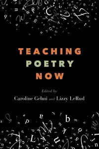 Teaching Poetry Now_cover