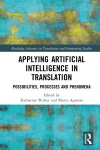 Applying Artificial Intelligence in Translation_cover