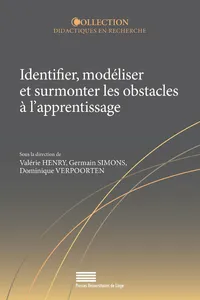 Identifier, modéliser et surmonter les obstacles à l’apprentissage_cover