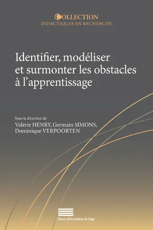 Identifier, modéliser et surmonter les obstacles à l’apprentissage