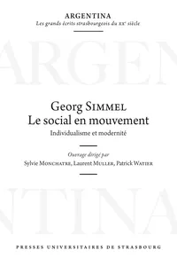 Georg Simmel : le social en mouvement_cover
