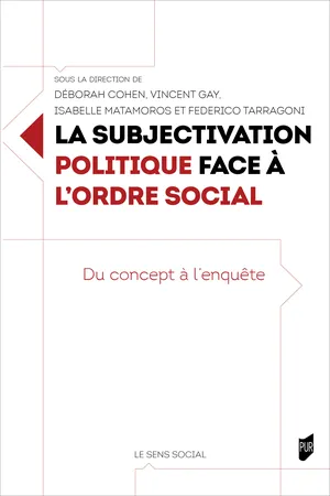 La subjectivation politique face à l’ordre social