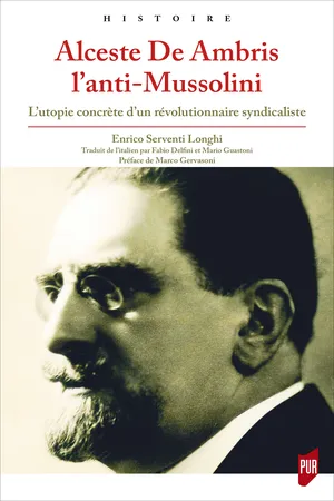 Alceste De Ambris l’anti-Mussolini