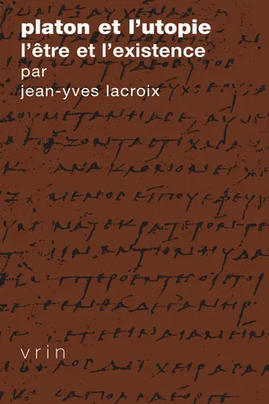 Platon et l’utopie