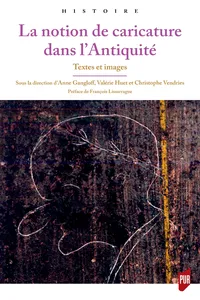 La notion de caricature dans l'Antiquité_cover