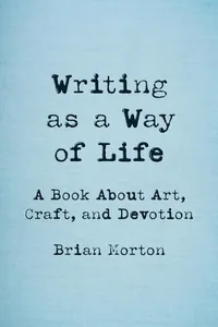 Writing as a Way of Life_cover