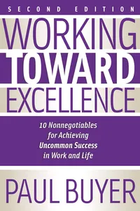 Working Toward Excellence - Second Edition_cover
