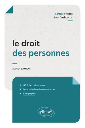 droit personnes flashcards
