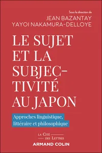 Le sujet et la subjectivité au Japon_cover