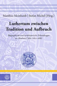 Luthertum zwischen Tradition und Aufbruch_cover
