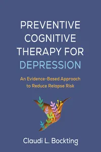Preventive Cognitive Therapy for Depression_cover