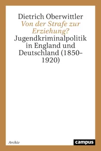 Von der Strafe zur Erziehung?_cover
