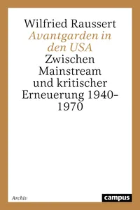 Avantgarden in den USA_cover