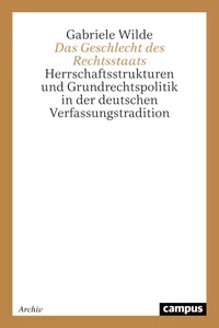 Das Geschlecht des Rechtsstaats_cover