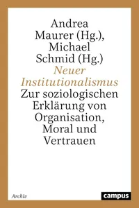 Neuer Institutionalismus_cover