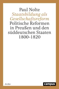 Staatsbildung als Gesellschaftsreform