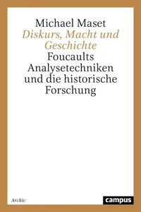 Diskurs, Macht und Geschichte_cover
