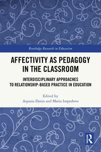Affectivity as Pedagogy in the Classroom_cover