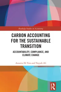 Carbon Accounting for the Sustainable Transition