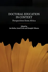 Doctoral education in context_cover