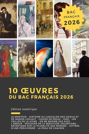 10 œuvres du bac français 2026