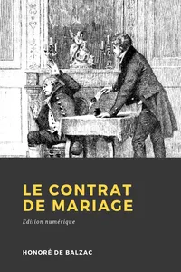 Le Contrat de mariage_cover