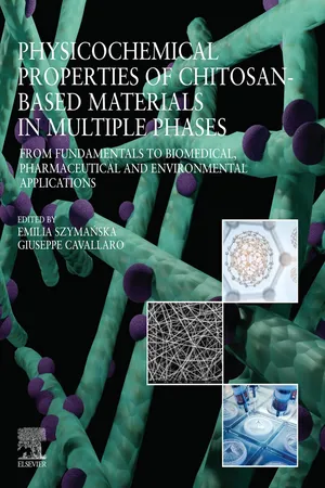 Physicochemical Properties of Chitosan-Based Materials in Multiple Phases