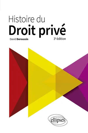 Histoire du droit privé 3ed