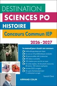 Destination Sciences Po Histoire - Concours commun IEP - 2026-2027_cover