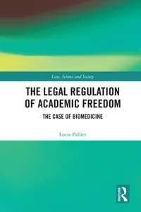 The Legal Regulation of Academic Freedom_cover