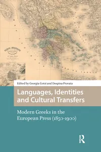 Languages, Identities and Cultural Transfers_cover