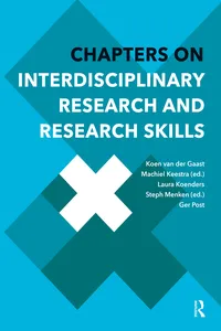 Chapters on Interdisciplinary Research and Research Skills_cover