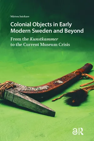 Colonial Objects in Early Modern Sweden and Beyond