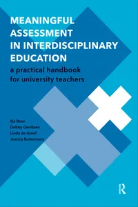 Meaningful Assessment in Interdisciplinary Education_cover