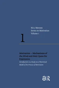 Motivation – Mechanisms of the Mind and their Quest for Expression_cover