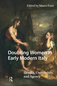 Doubting Women in Early Modern Italy_cover