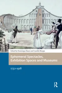Ephemeral Spectacles, Exhibition Spaces and Museums