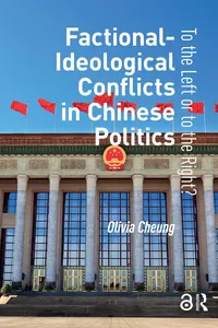 Factional-Ideological Conflicts in Chinese Politics_cover
