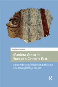 Maniera Greca in Europe's Catholic East_cover