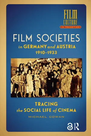 Film Societies in Germany and Austria 1910-1933