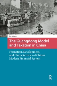 The Guangdong Model and Taxation in China_cover