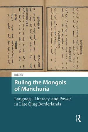Ruling the Mongols of Manchuria
