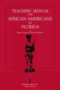 Teachers' Manual for African Americans in Florida_cover