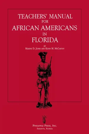 Teachers' Manual for African Americans in Florida