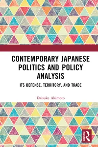 Contemporary Japanese Politics and Policy Analysis_cover