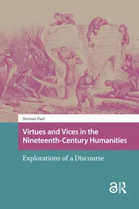 Virtues and Vices in the Nineteenth-Century Humanities_cover