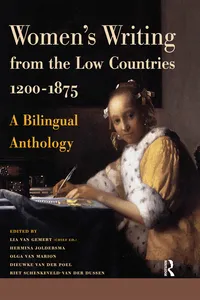 Women's Writing from the Low Countries 1200-1875_cover