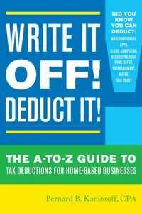 Write It Off! Deduct It!_cover